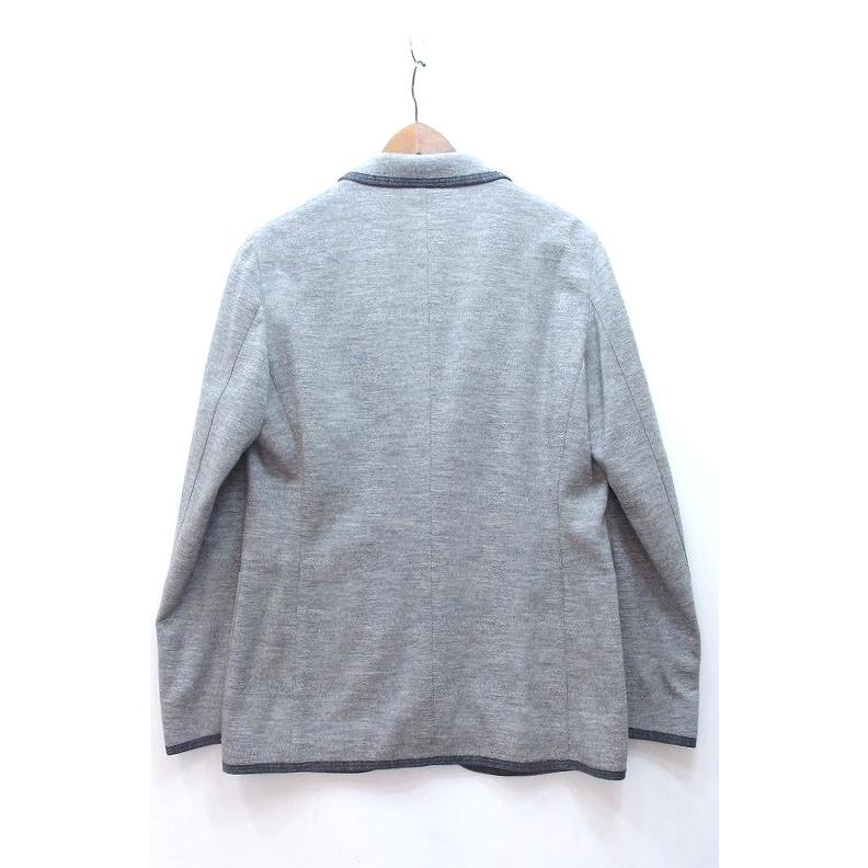 【新品】エポカウォモ／テーラードジャケット アンゴラ入り L／48（ITL48） EPOCA（エポカ） EPOCA UOMO ウォモ アンゴラ混ウール テーラード