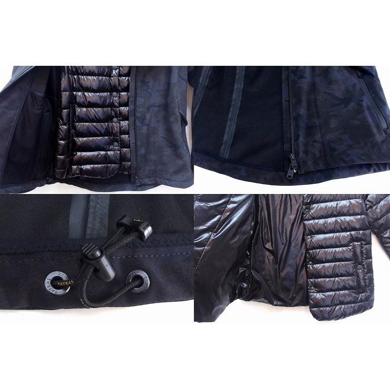 TATRAS タトラス 3WAY ダウン付き ジャケットセット 迷彩柄 TATRAS タトラス 3WAY ダウン付き ジャケットセット 迷彩柄