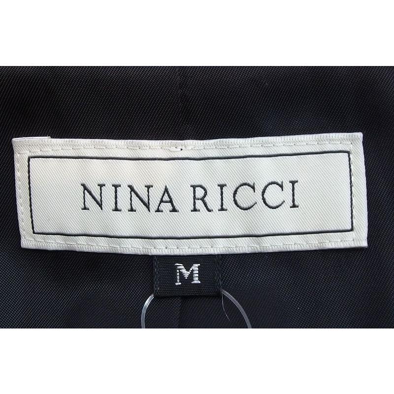 NINA RICCI（ニナ・リッチ） カシミヤ混ウール ロングコート ・M