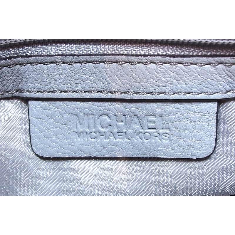 マイケルコース　チェーン　ショルダーバッグ　グレー　レザー MICHAEL KORS マイケルコース チェーンショルダーバッグ グレー｜Yahoo