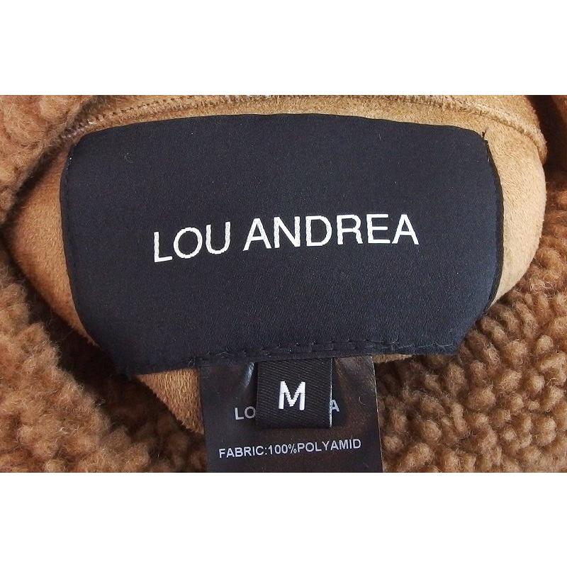 LOU ANDREA ルーアンドレア】 リバーシブル ムートン フェイク LOU ANDREA ルーアンドレア】 リバーシブル ムートン フェイク