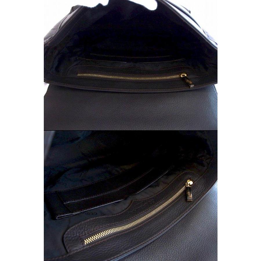 CORNELIANI（コルネリアーニ） レザー ショルダーバッグ ブラウン