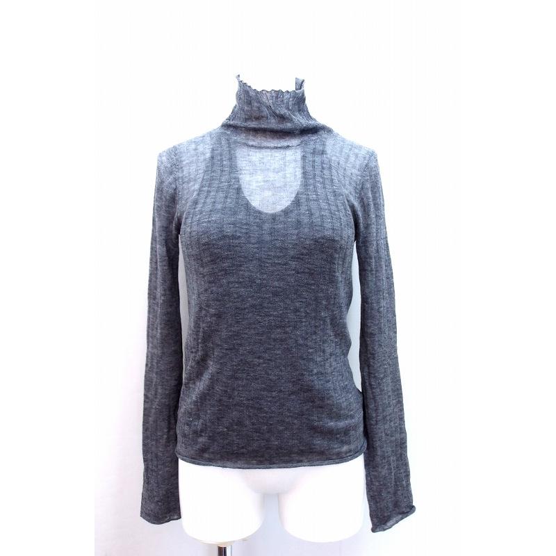 TODAYFUL トゥディフル レイヤード タートルネックニット グレー 中古 