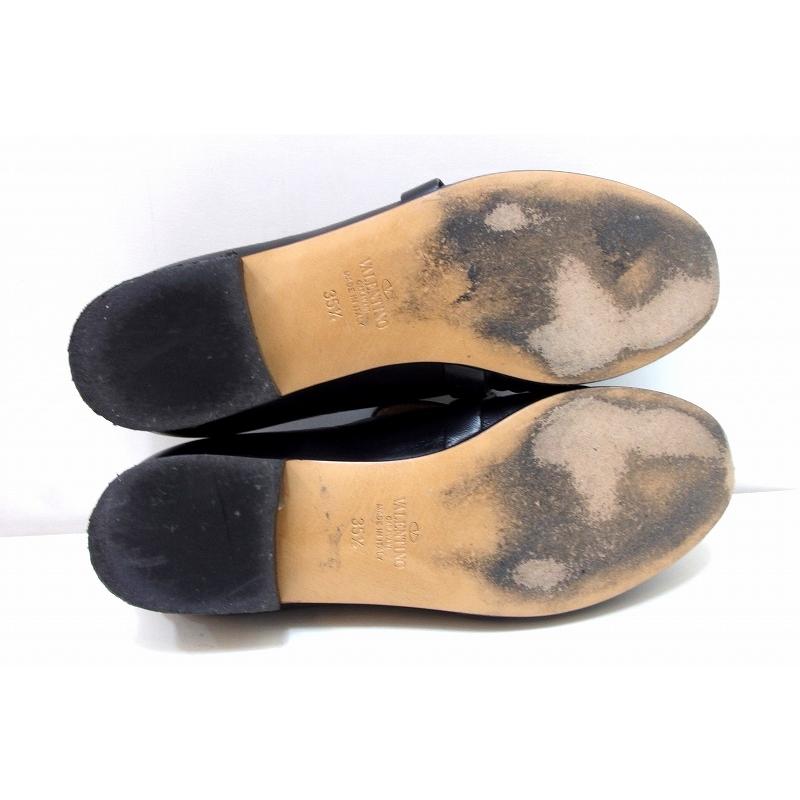 VALENTINO GARAVANI ヴァレンチノガラバーニ パンサーモチーフ　レザーローファー 35.5（22.5〜23ｃｍ相当）_4