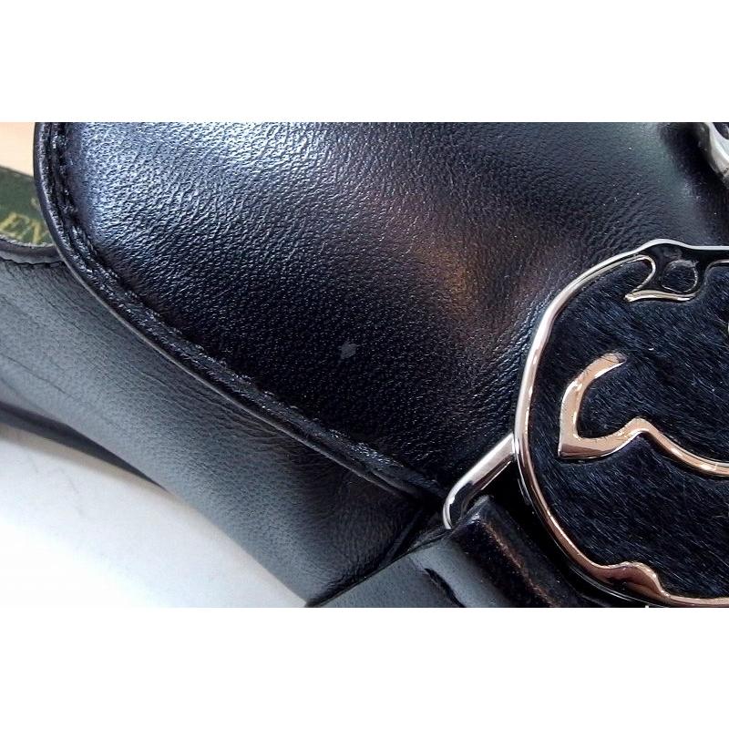 VALENTINO GARAVANI ヴァレンチノガラバーニ パンサーモチーフ　レザーローファー 35.5（22.5〜23ｃｍ相当）_8