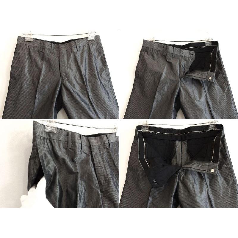 theory セオリー メンズスーツ ストライプ 光沢 コットン×シルク theory セオリー メンズスーツ ストライプ 光沢 コットン×シルク