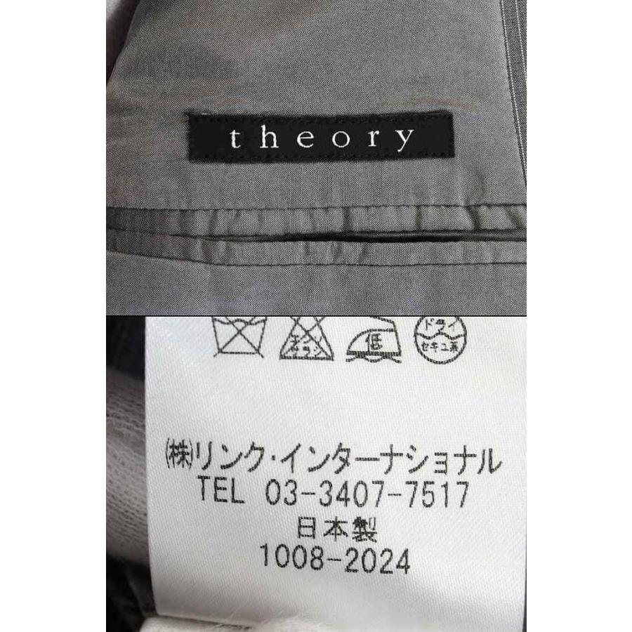 theory セオリー メンズスーツ ストライプ 光沢 コットン×シルク theory セオリー メンズスーツ ストライプ 光沢 コットン×シルク