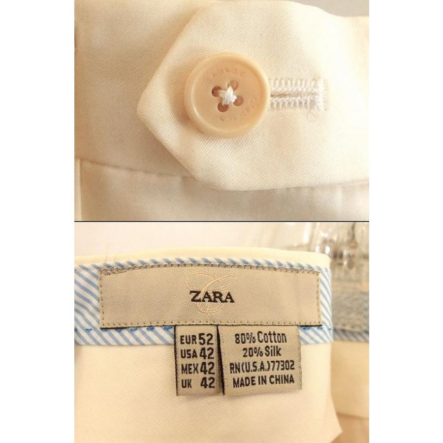 ZARA ザラ メンズスーツ コットン×シルク セットアップ メンズ ZARA ザラ メンズスーツ コットン×シルク セットアップ メンズ