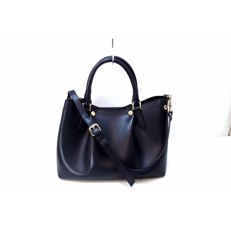 GIANNI NOTARO ジャンニノターロ レザー 2WAY ハンドバッグ ショルダー