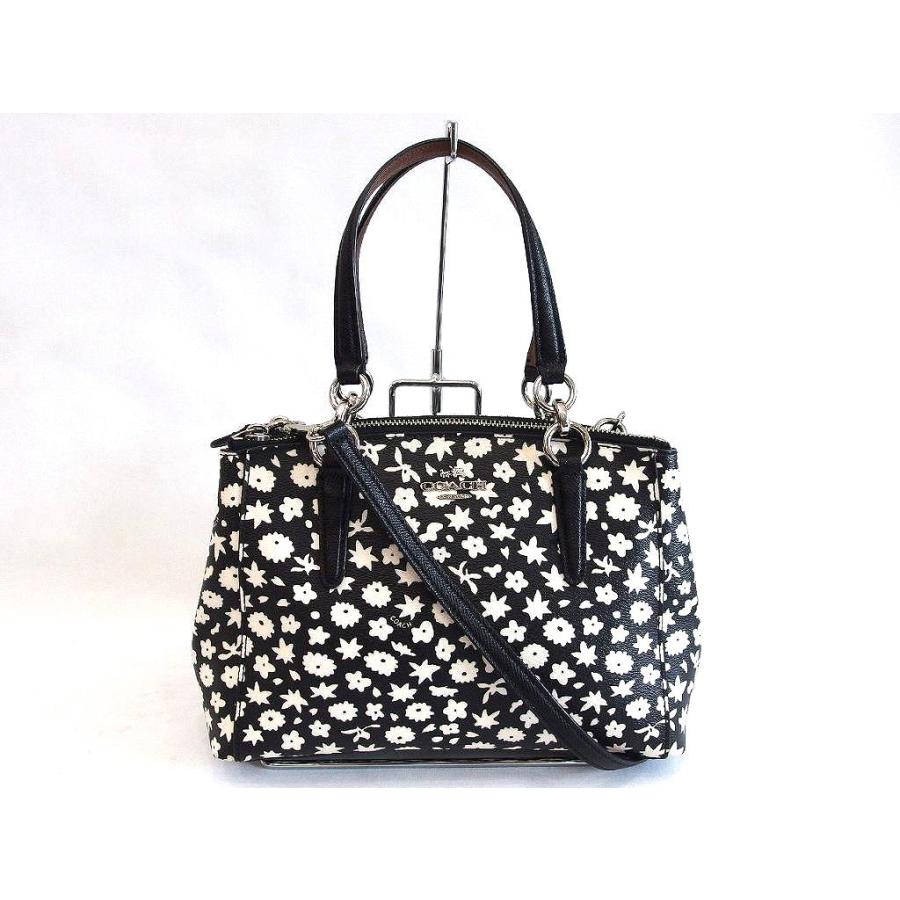 COACH コーチ F57514 フローラル クリスティキャリーオール PVC 2WAY 