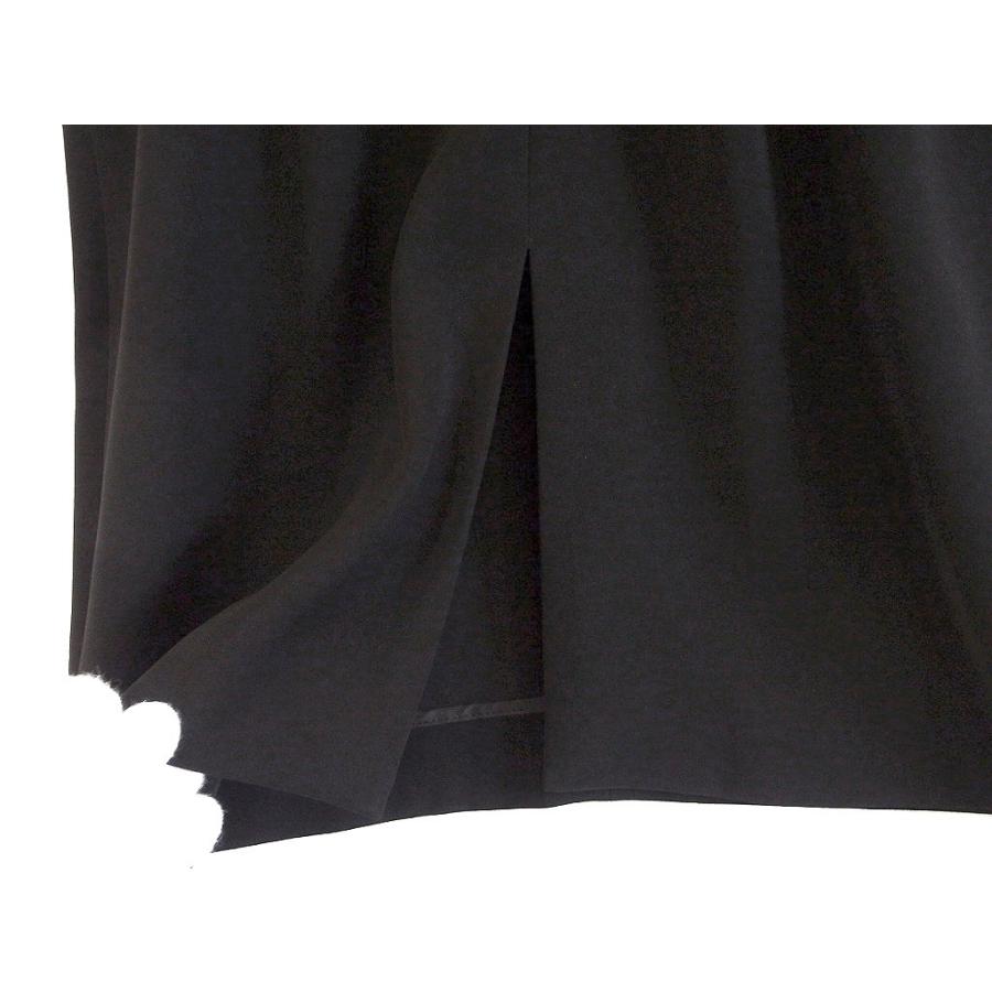 YOKO CHAN ヨーコチャン 七分袖 無地 切り替えデザイン ワンピース