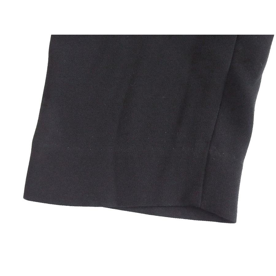 ENFOLD ウエストゴム　テーパードパンツ　ブラック ENFOLD（エンフォルド） テーパードパンツ ウエストゴム カジュアル