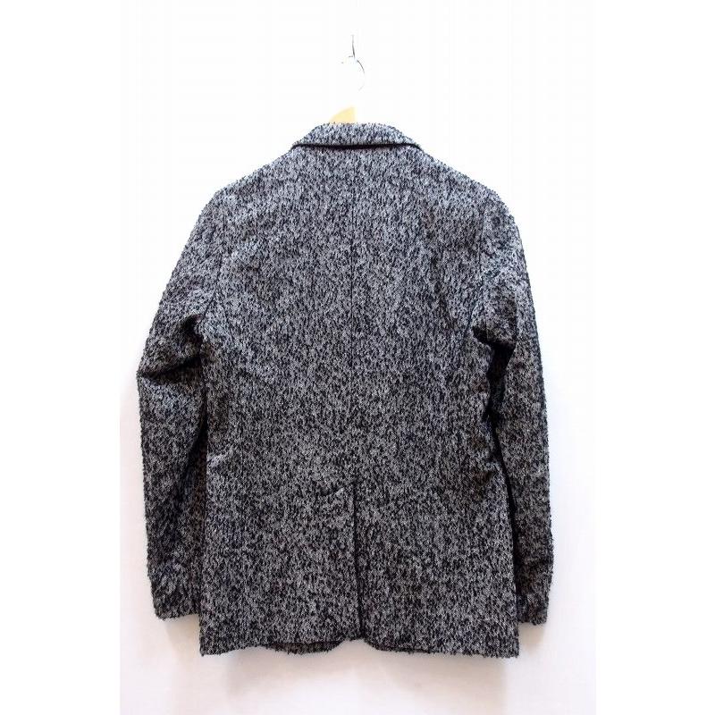 MORGAN HOMME モルガンオム テーラード ジャケット ニットドット加工 