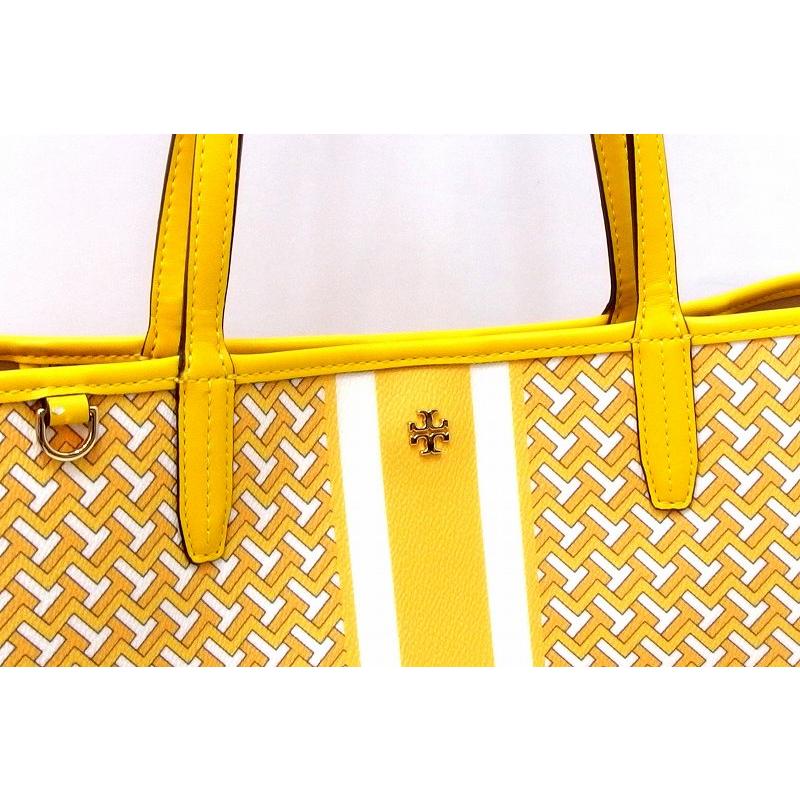 TORY BURCH（トリーバーチ） タイルリンク トートバッグ PVC×レザー