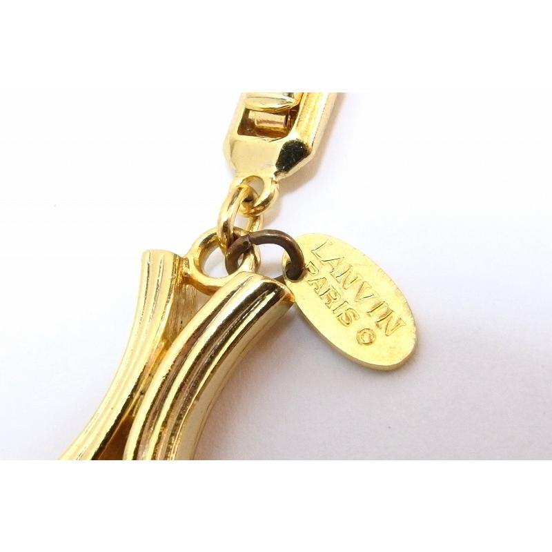 LANVIN ランバン ヴィンテージ リンクチェーン ロングネックレス