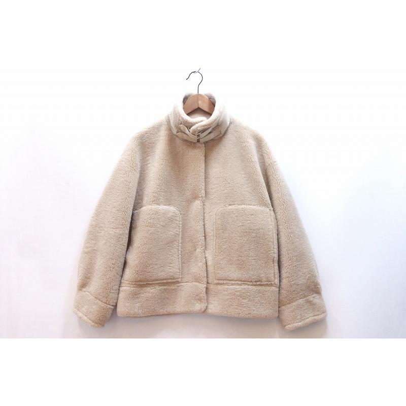 cafune カフネ】 エコムートン ファー ジャケット コート ・38