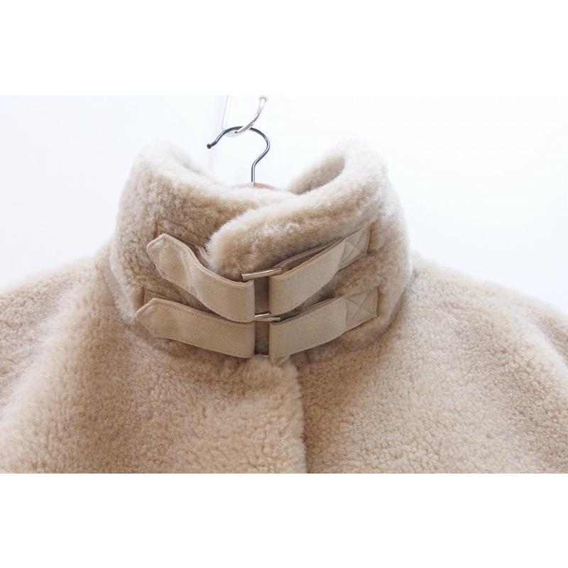 cafune カフネ】 エコムートン ファー ジャケット コート ・38