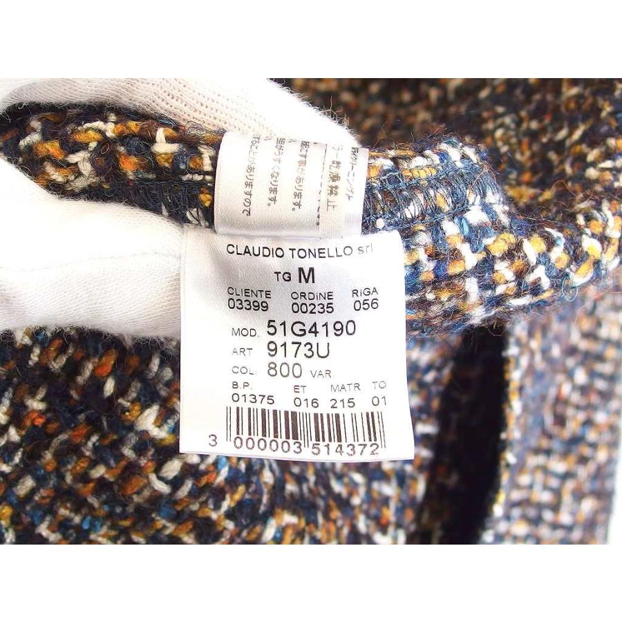 T-JACKET ティージャケット Made in Italy ツイード テーラード