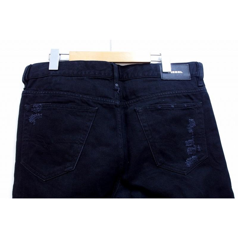 DIESEL（ディーゼル） MHARKY 084WR スリム スキニー ダメージデニム 