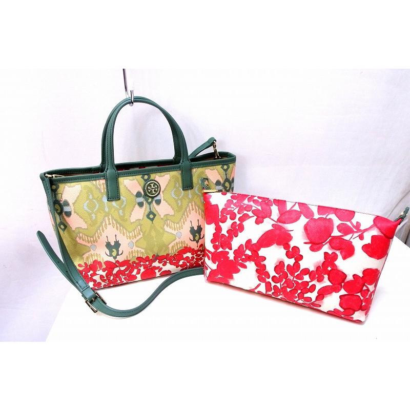 TORY BURCH（トリーバーチ） 2WAY トートバッグ インバッグ付 PVC