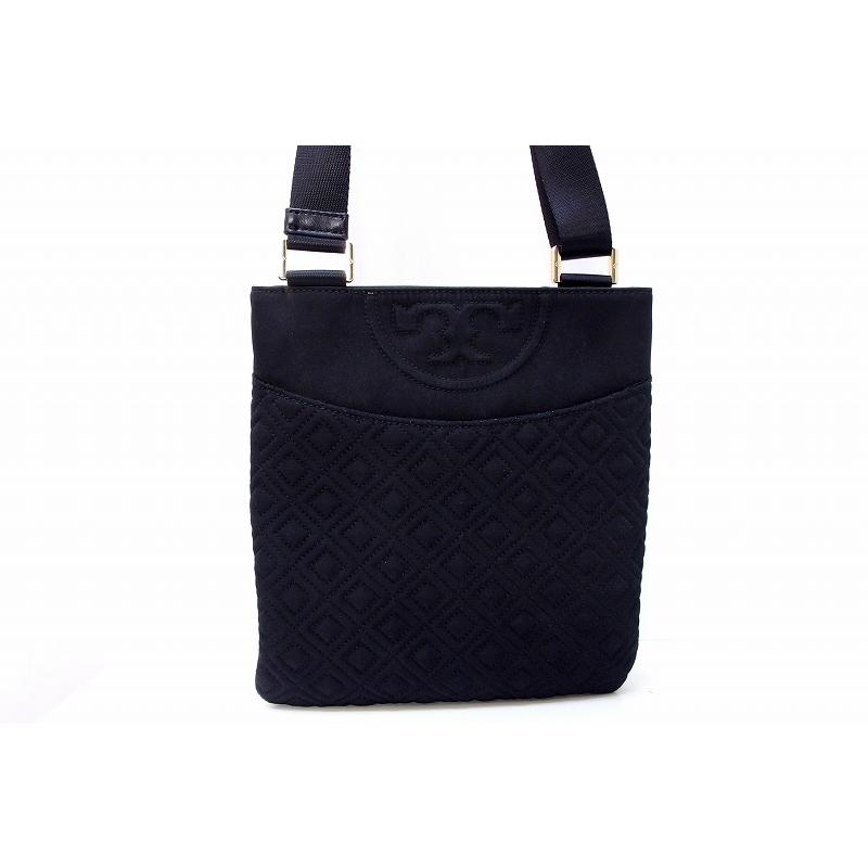 TORY BURCH トリーバーチ キルティング ショルダーバッグ ブラック 
