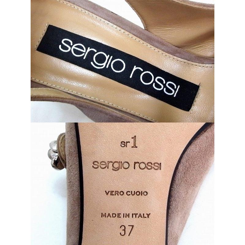 Sergio rossi（セルジオロッシ） バックストラップ パンプス SR1 
