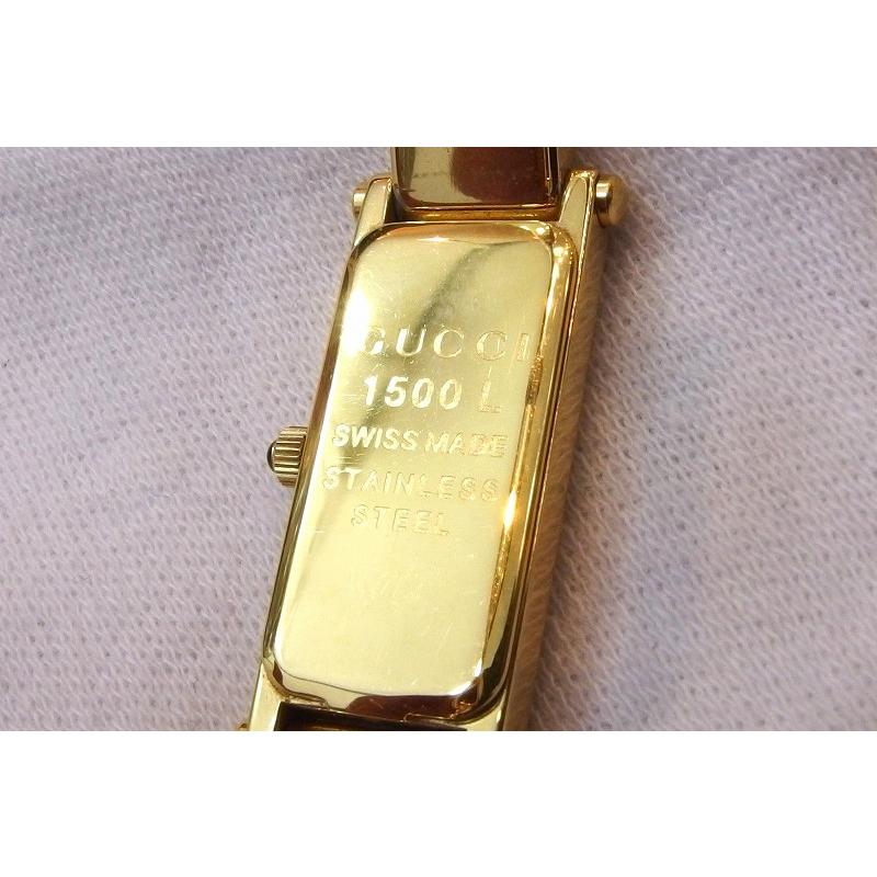 GUCCI グッチ 1500L クォーツ バングルウォッチ レディース GUCCI グッチ 1500L クォーツ バングルウォッチ レディース