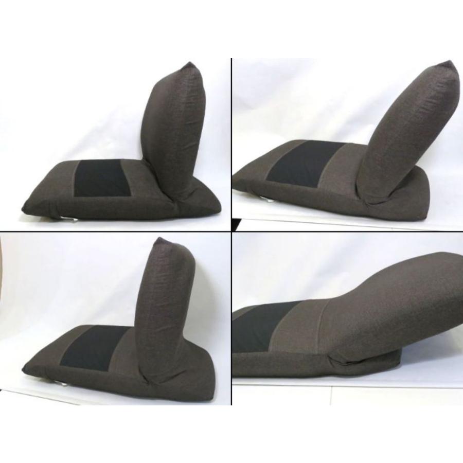 リクライニングブラウンフロアチェア*2 リクライニングブラウンフロアチェア*2 低反発リクライニング