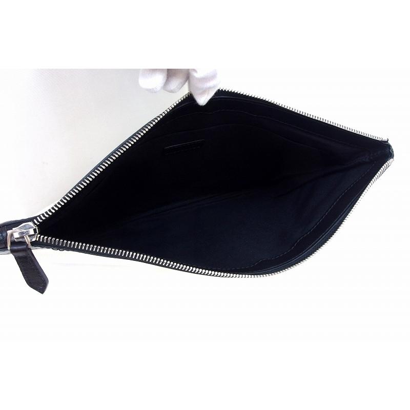 BALENCIAGA（バレンシアガ） ネイビークリップ M クラッチバッグ 