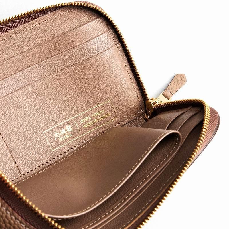 OHBA 大峽製鞄 Lジップ束入れ 『ロングウォレット』 長財布 【1245-3