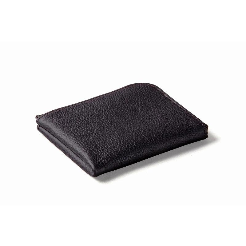 ほぼ未使用】大峡製鞄 Lジップ札入れ『マルチケース』(ブラック) 大峽