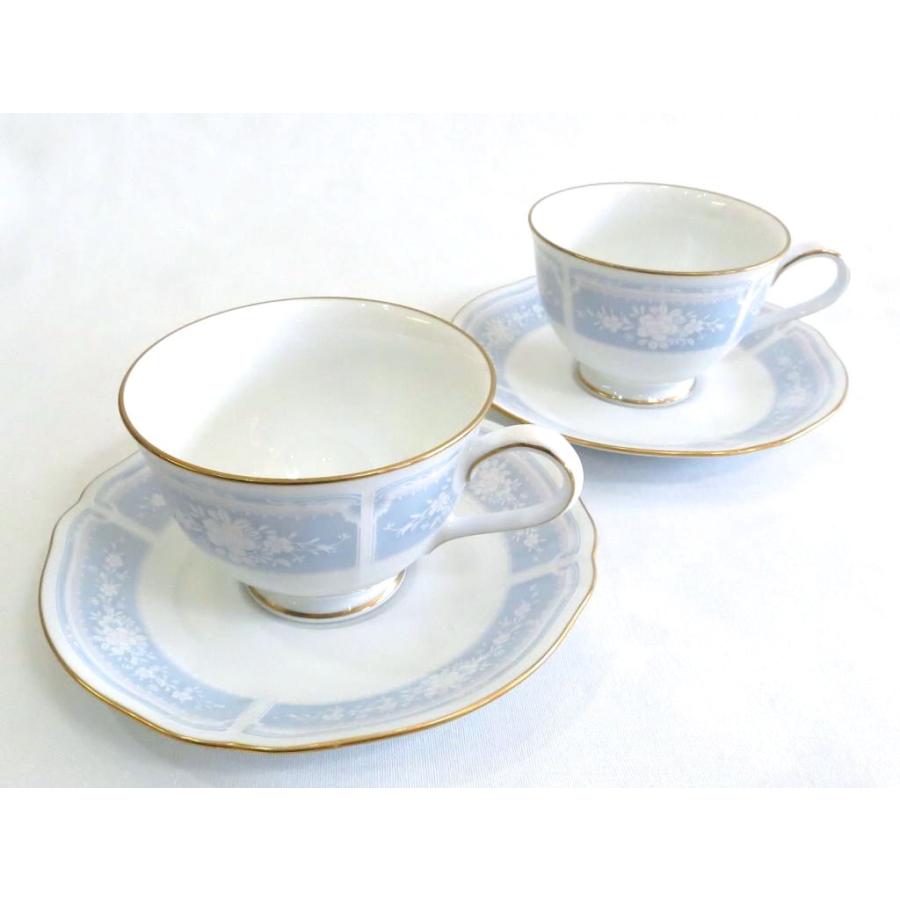 ノリタケ Noritake オールドノリタケ 花柄 金彩 カップ＆ソーサー ペア