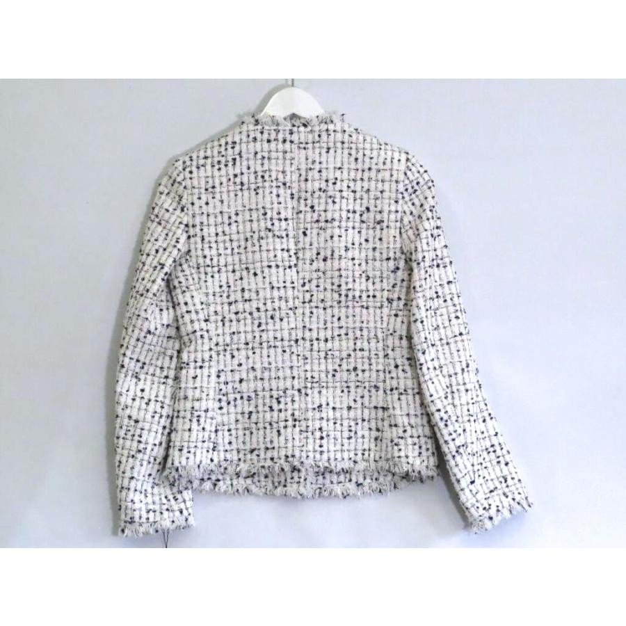 ESTNATION（エストネーション） クラレンソンツイード ノーカラー