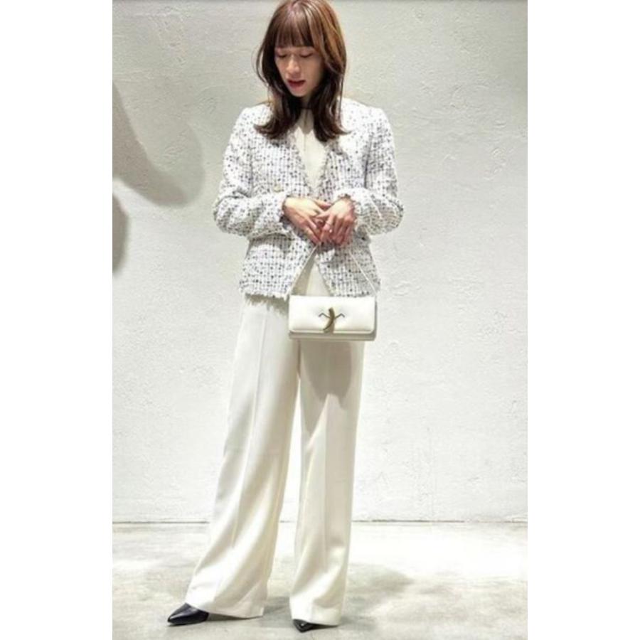 ESTNATION（エストネーション） クラレンソンツイード ノーカラー