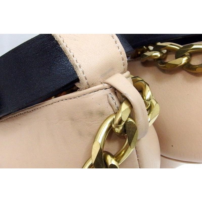 LANVIN（ランバン） 【レア】 チェーン アンクルストラップ パンプス 