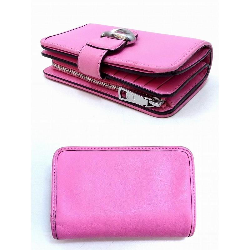 COACH（コーチ） タビー ミディアム ウォレット レザー 二つ折り財布 C