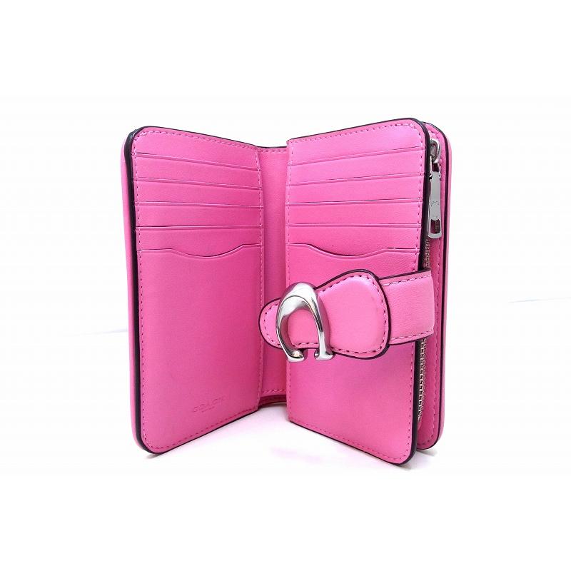 COACH（コーチ） タビー ミディアム ウォレット レザー 二つ折り財布 C