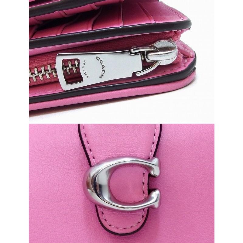 【COACH コーチ】 タビー ミディアム ウォレット 二つ折り財布 C金具 COACH（コーチ） タビー ミディアム ウォレット レザー 二つ折り財布 C