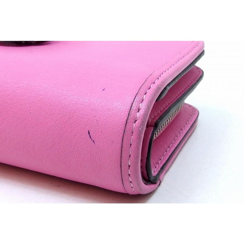 COACH（コーチ） タビー ミディアム ウォレット レザー 二つ折り財布 C