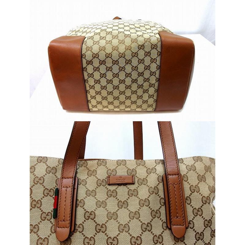 GUCCI トートバッグ　GG柄キャンバス GUCCI（グッチ） GGキャンバス 総柄 ラージ トートバッグ レア 308927