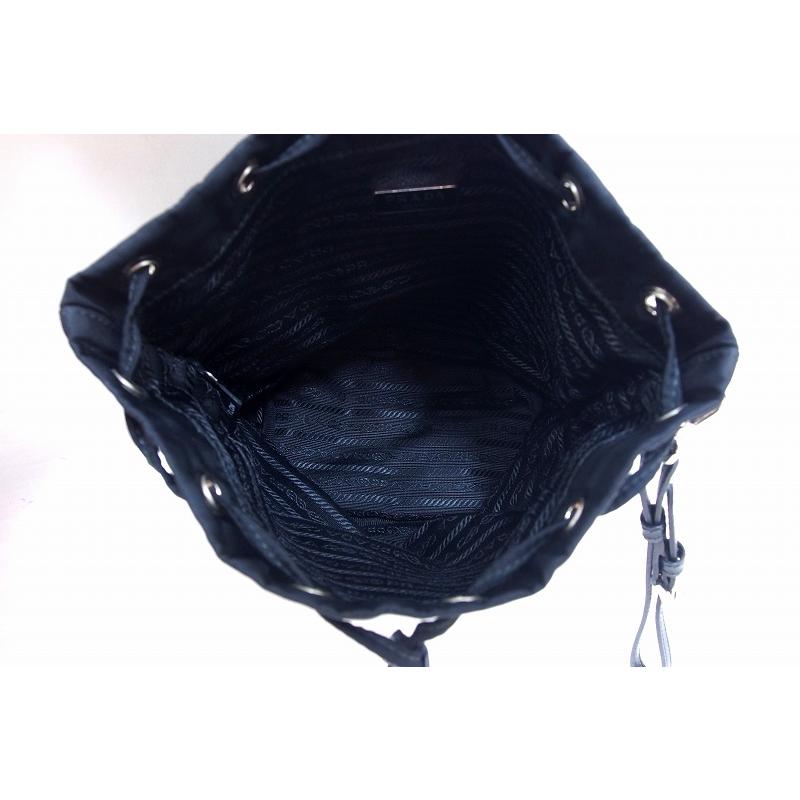 PRADA（プラダ） テスートナイロン ドローストリング 巾着ポーチ ミニ