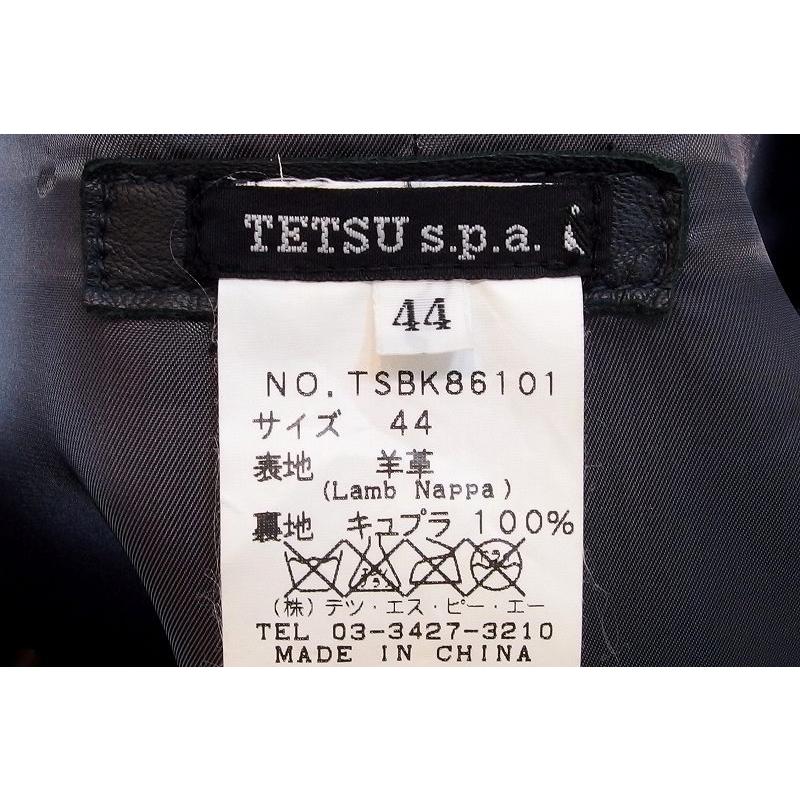 TETSU s.p.a テツ エスピーエー ラムスキン ナッパレザー 羊革