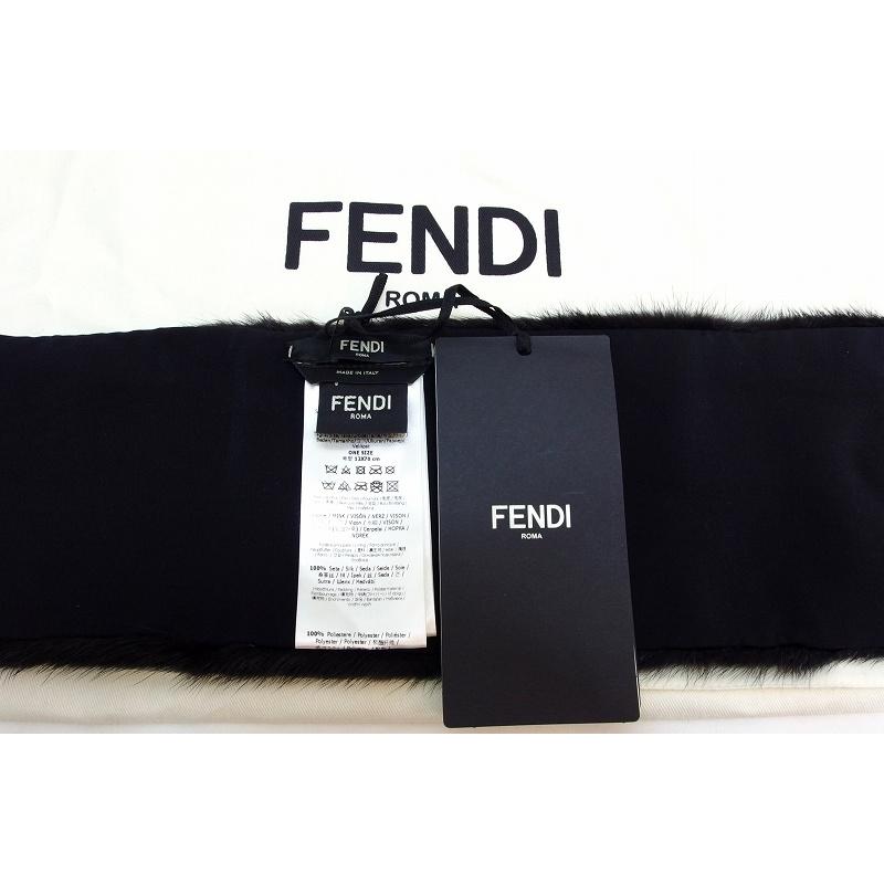 FENDI（フェンディ） ＜タグ付＞ ミンク シルク ファー ティペット