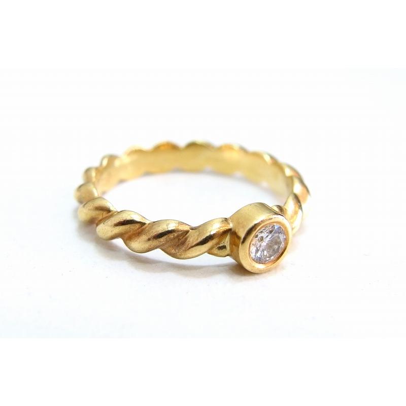 TIFFANY&Co.（ティファニー） ＜人気商品＞ ツイスト ダイヤリング 1P 