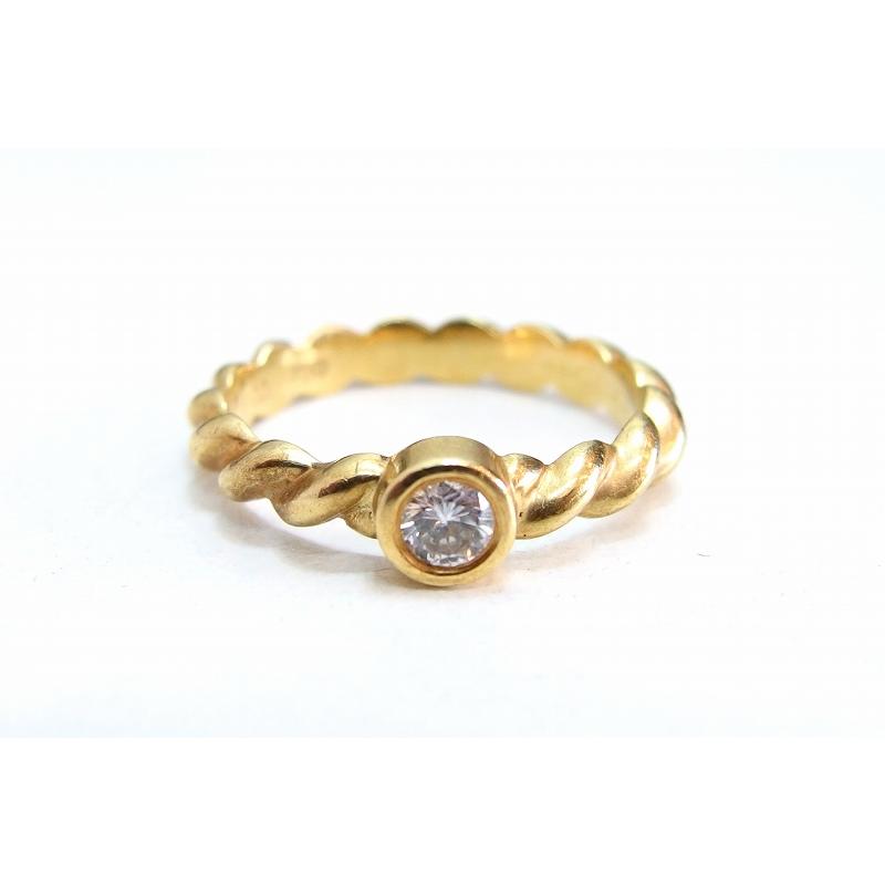 TIFFANY&Co.（ティファニー） ＜人気商品＞ ツイスト ダイヤリング 1P 