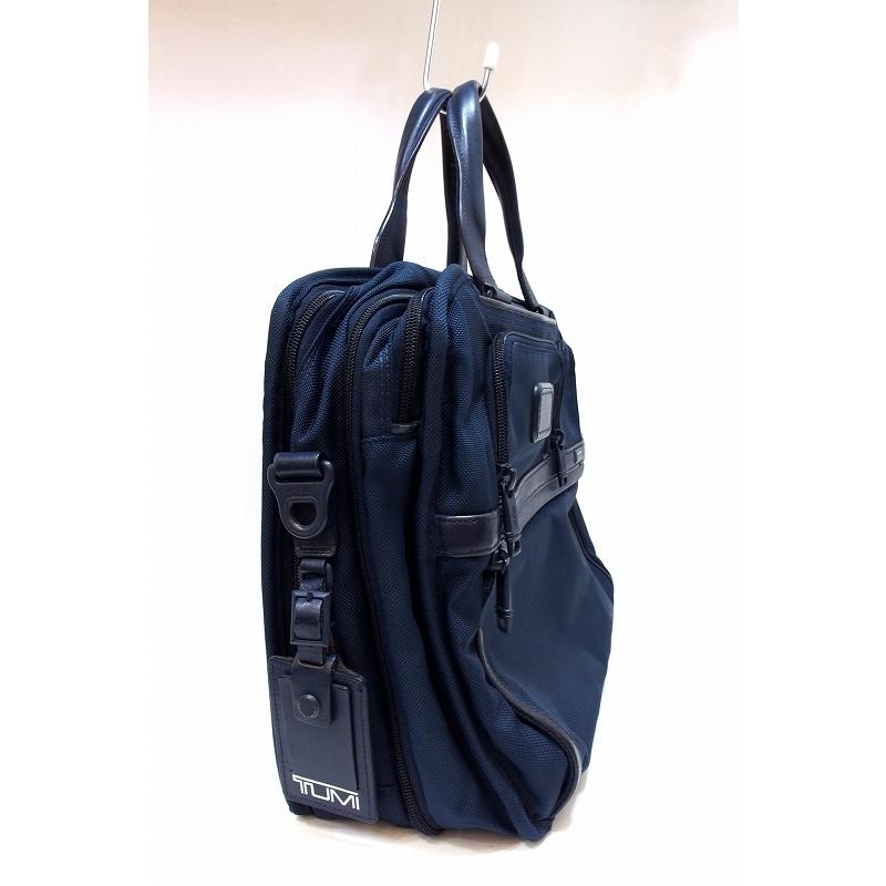 【丸洗 メンテ済】TUMI SHIPS 260314NVS3E ALPHA3 TUMI（トゥミ） 【SHIPS別注】ALPHA3 2WAY TUMI アルファ3 シップス