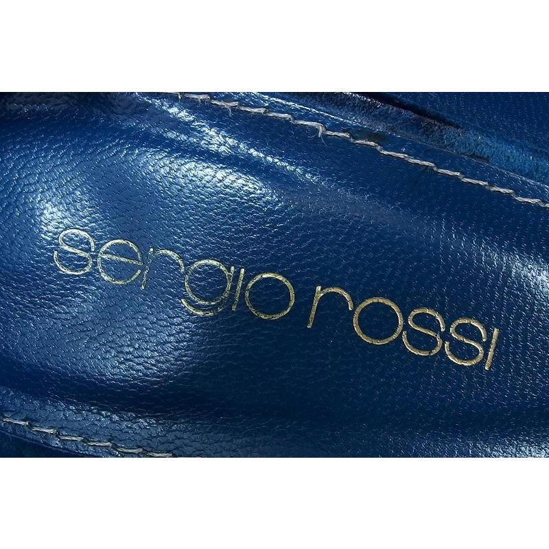 Sergio rossi（セルジオロッシ） ポインテッドトゥ パンプス スエード