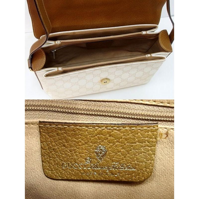 GUCCI オールドグッチ ショルダーバッグ がま口 PVC GGスプリーム GUCCI（グッチ） オールドグッチ GGスプリーム PVC ショルダーバッグ
