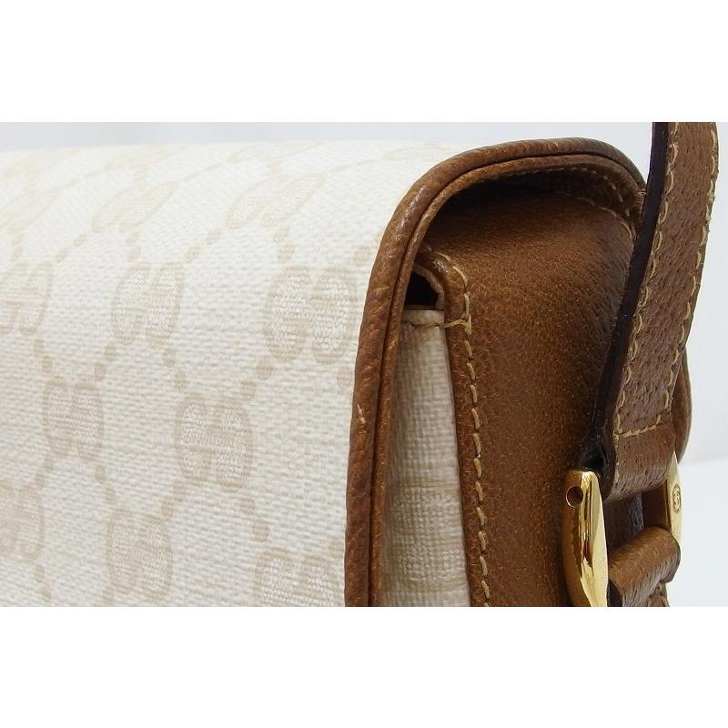 GUCCI オールドグッチ ショルダーバッグ がま口 PVC GGスプリーム GUCCI（グッチ） オールドグッチ GGスプリーム PVC ショルダーバッグ