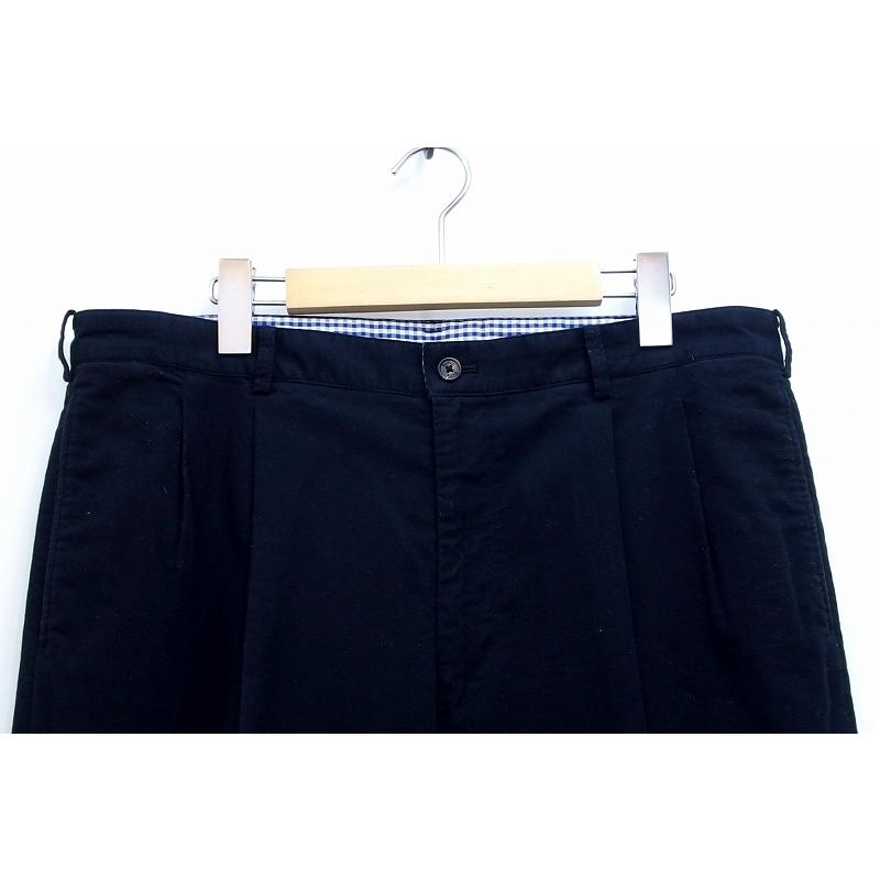 クリーニング済み＞ Papas パパス 起毛コットン ストレッチ タック